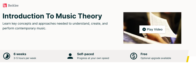 best online music theory classes