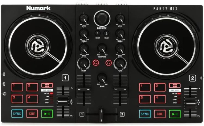 Numark Party Mix II with Built-in Light Show