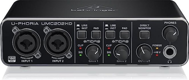 Behringer U-PHORIA UMC202HD