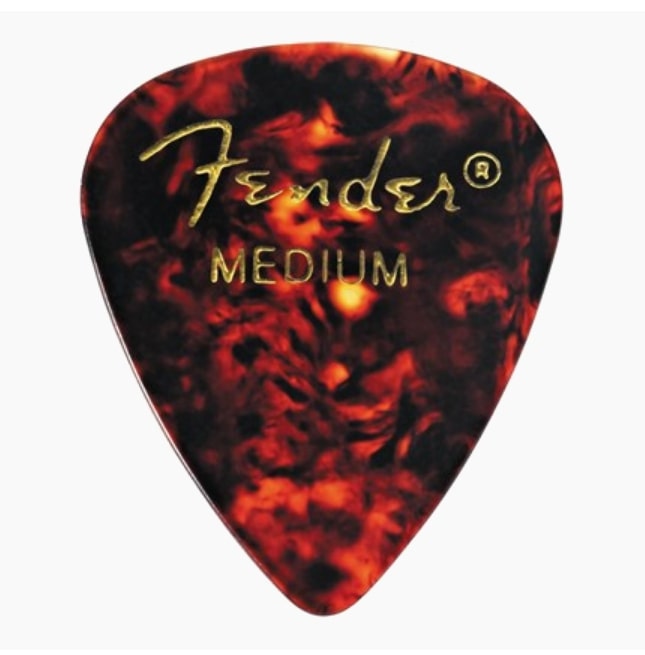 Fender's 351 Shape Classic Celluloid Pick