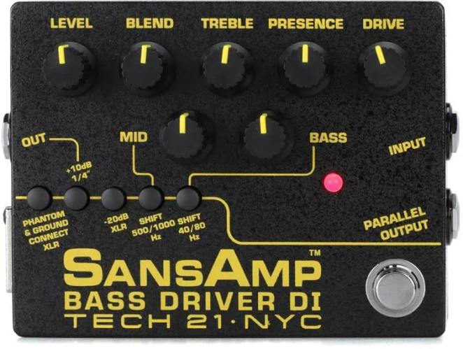 Tech 21 SansAmp Bass Driver DI V2 Pedal