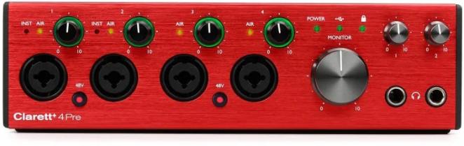 Focusrite Clarett+