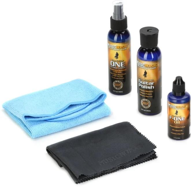 MusicNomad Premium Guitar Care System - 5-piece Kit