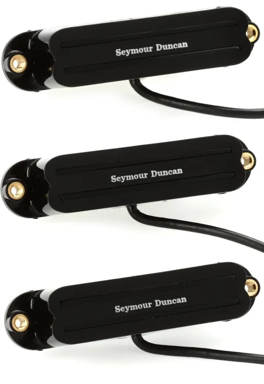 Seymour Duncan Hot Rails Strat Single Coil Sized Humbucker 3-piece Pickup Set