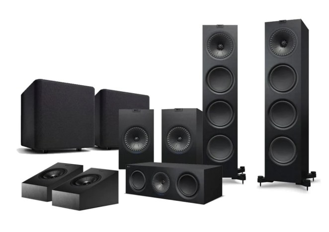 KEF speakers