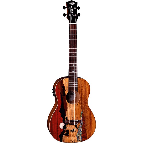 Luna Vista Deer Acoustic-electric Baritone Ukulele