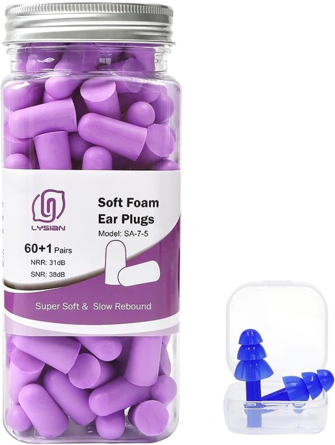 Lysian Ultra Soft Foam Earplugs