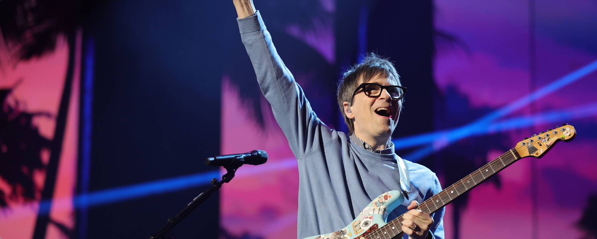 weezer performing live onstage