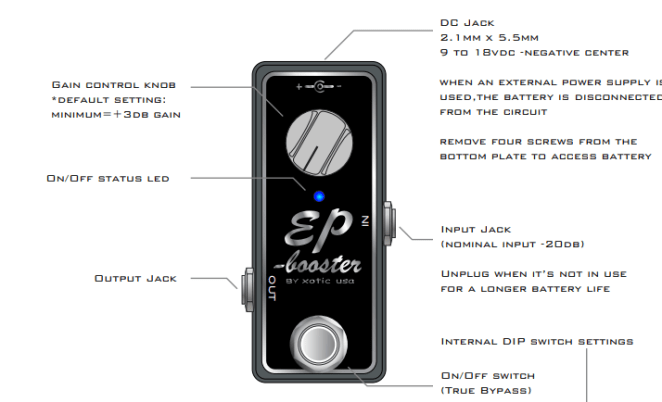 Xotic EP Booster