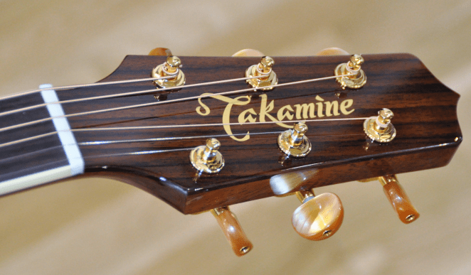 Takamine P4DC guitar neck