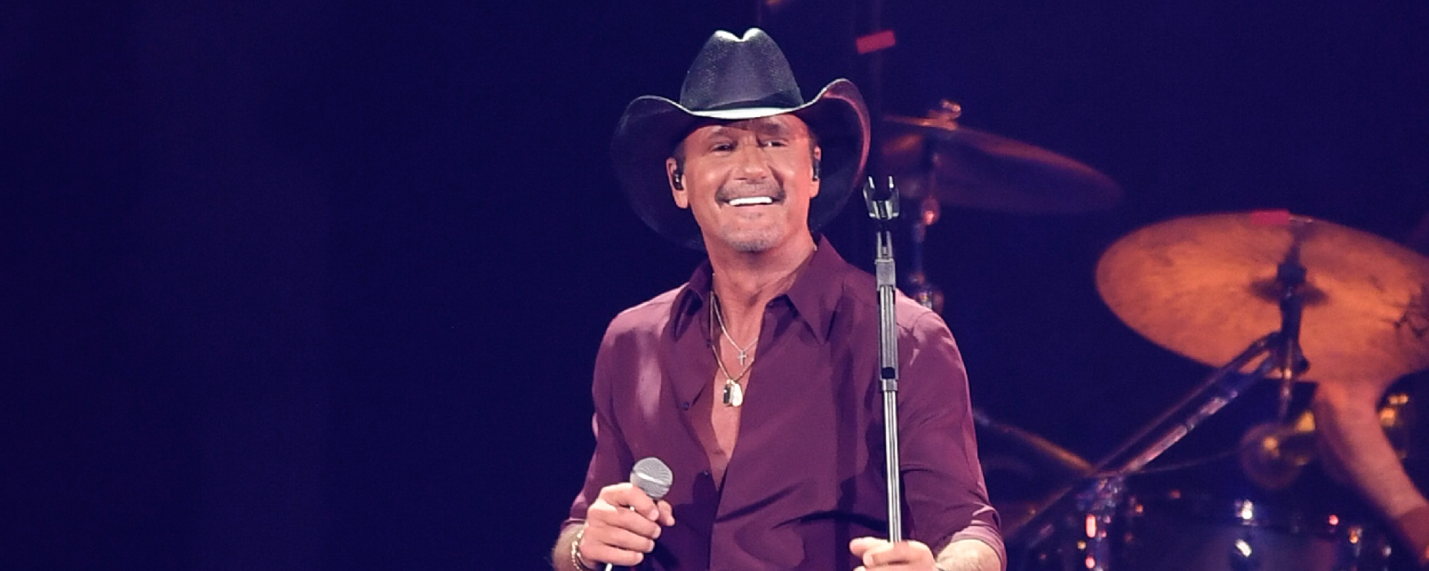 Watch Tim McGraw Cover Elton John's Iconic "Tiny Dancer" at Concert in Nashville