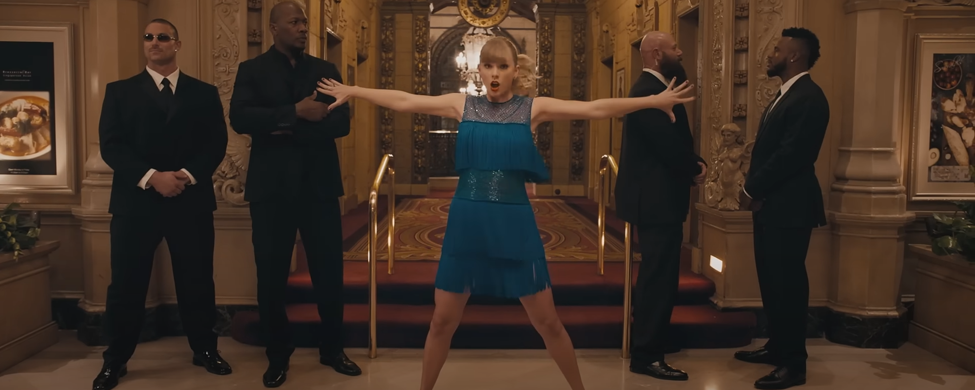 Photo via Taylor Swift's 'Delicate' Music Video on YouTube