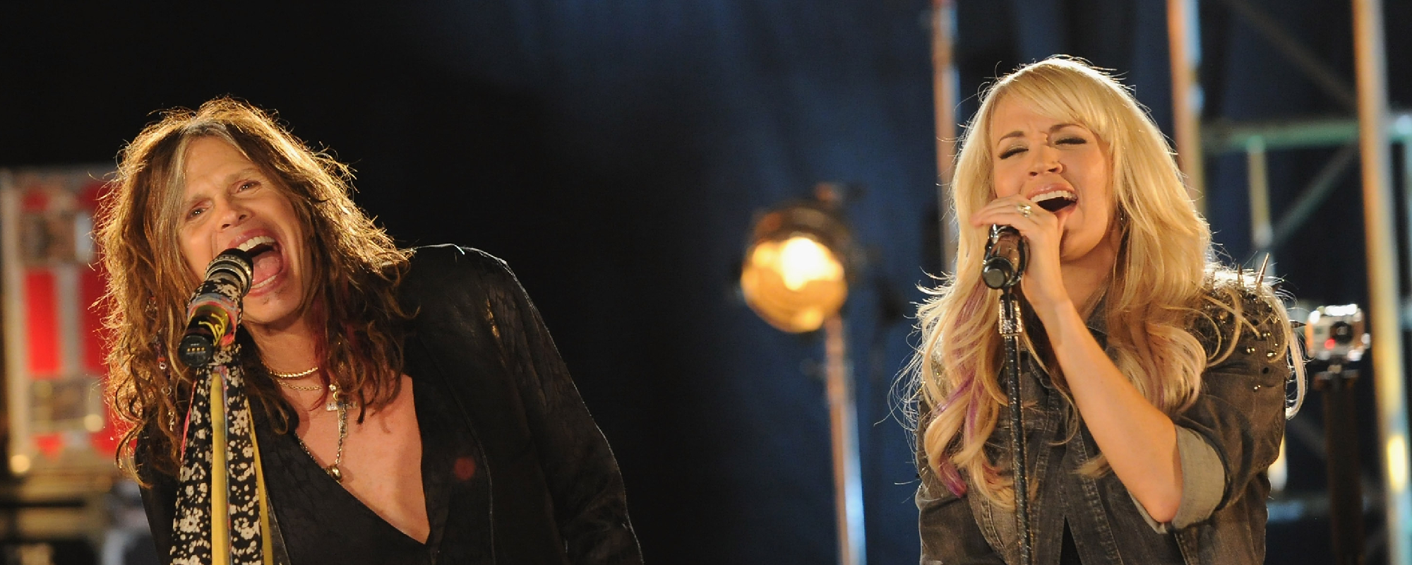Watch Throwback ACM Performance of Steven Tyler Joining Carrie Underwood for Mashup of "Undo It" & "Walk This Way"