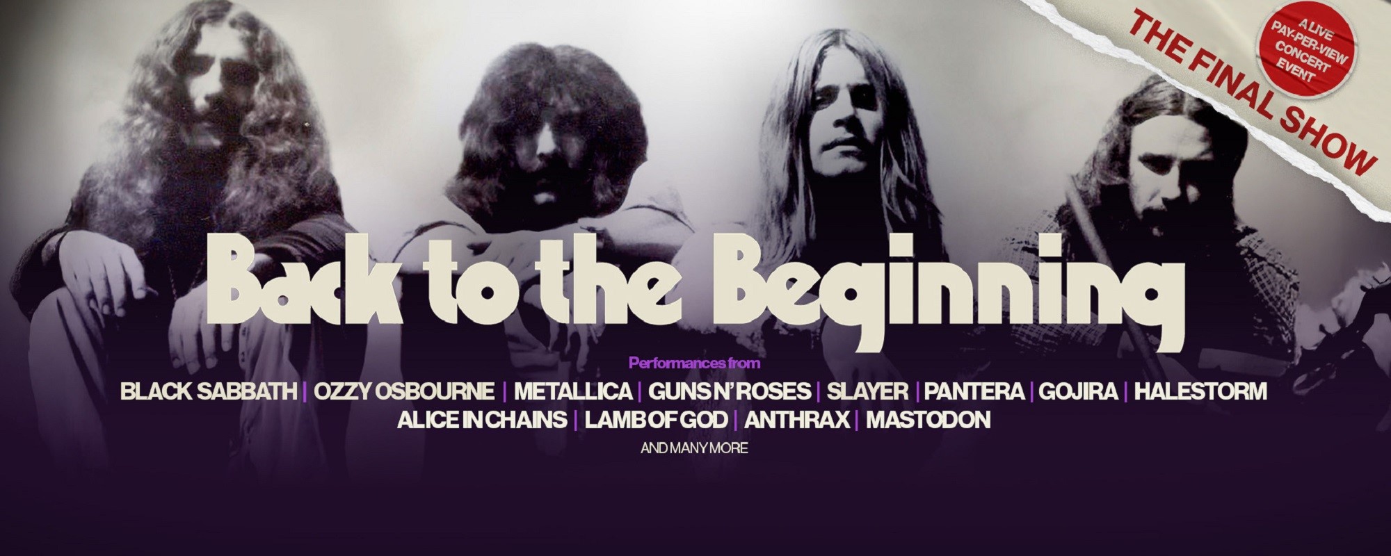 Ozzy Osbourne & Black Sabbath’s Star-Studded Farewell Concert, “Back to the Beginning,” to Be Livestreamed Around the World