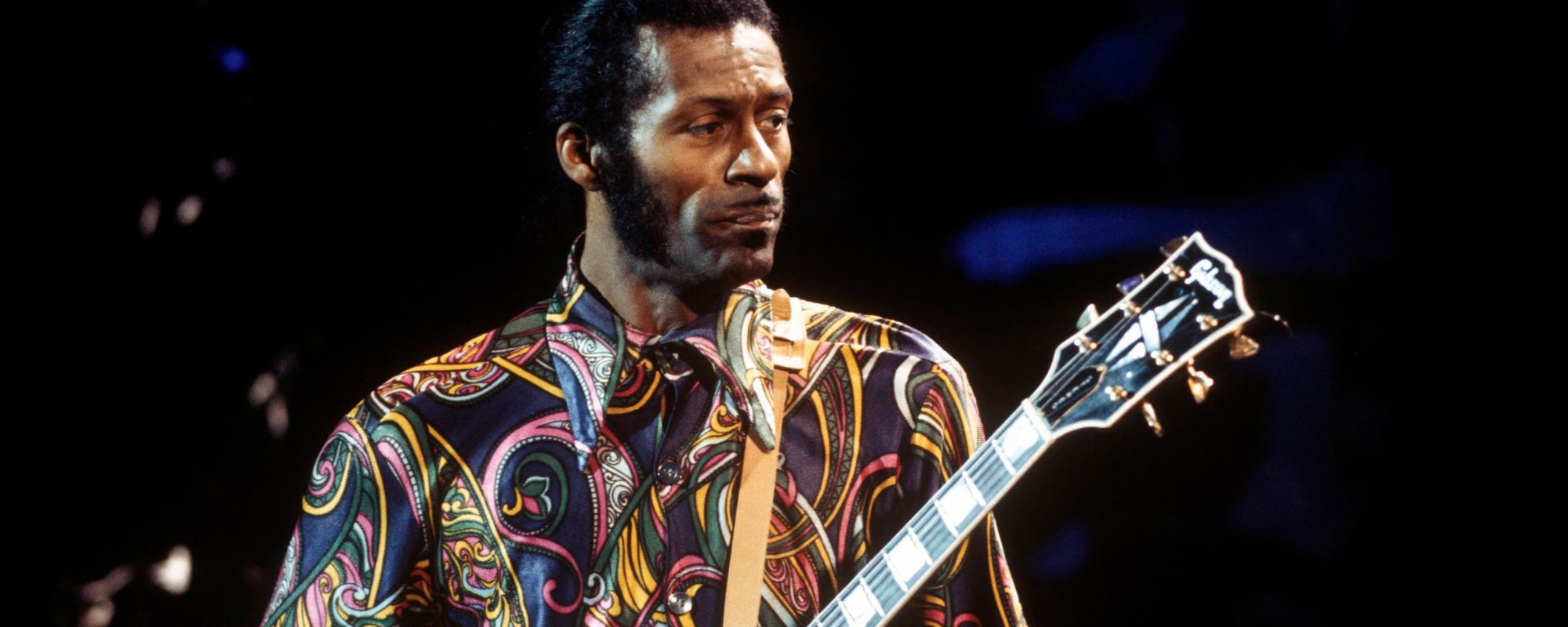 Chuck Berry performing