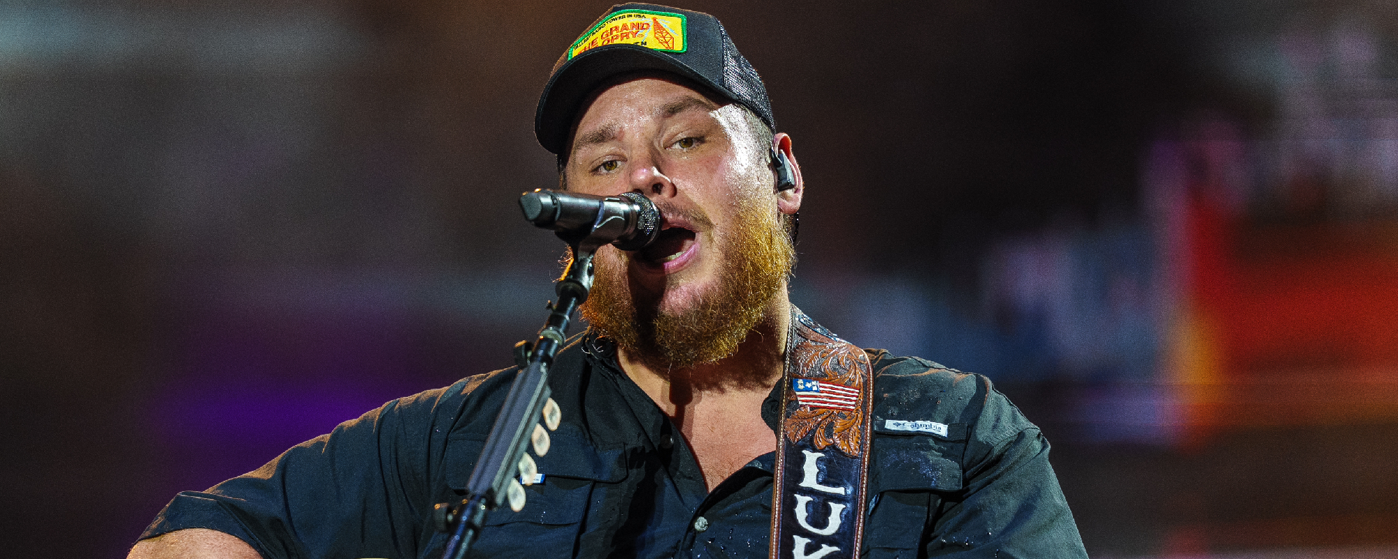 Luke Combs Honors Veterans Day With Acoustic Video of Unreleased Song "Ever Mine"